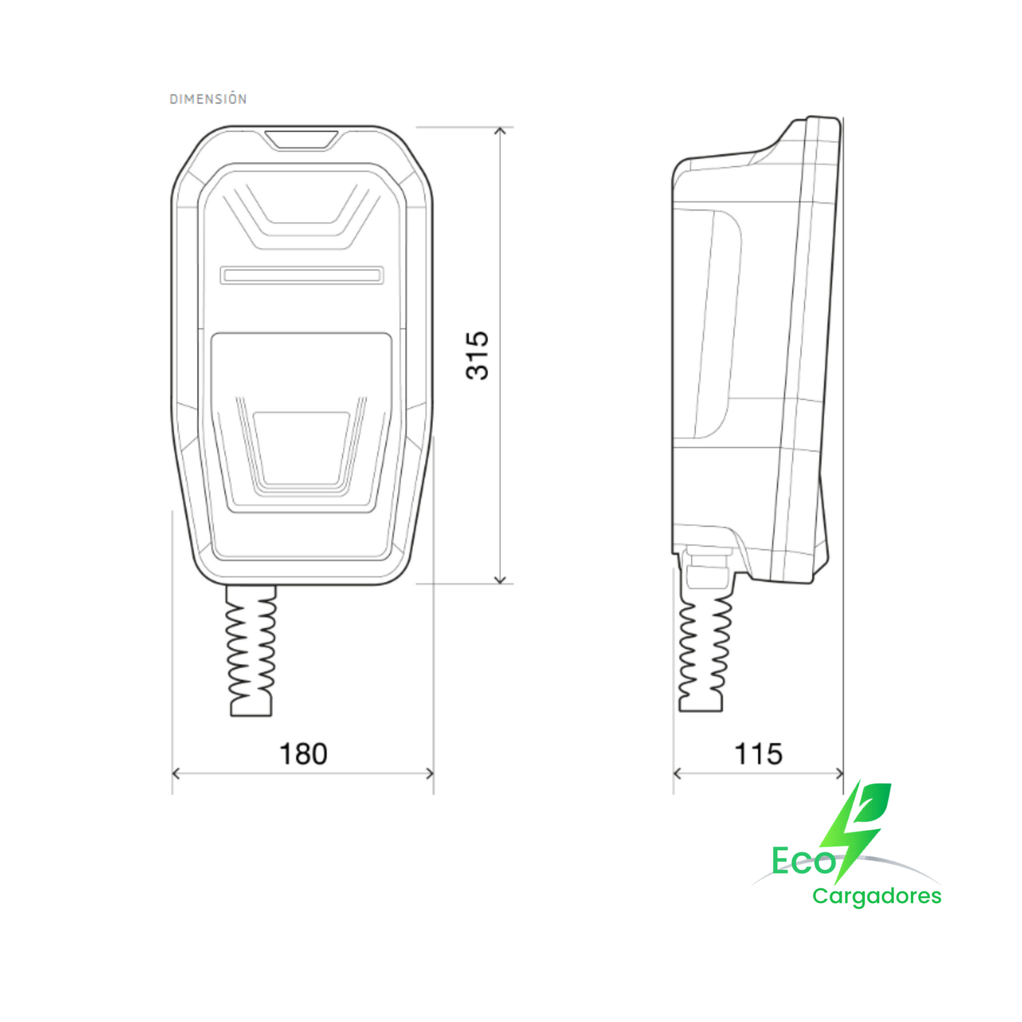 Cargador Doméstico eHome T2C32 (7,4 kW)