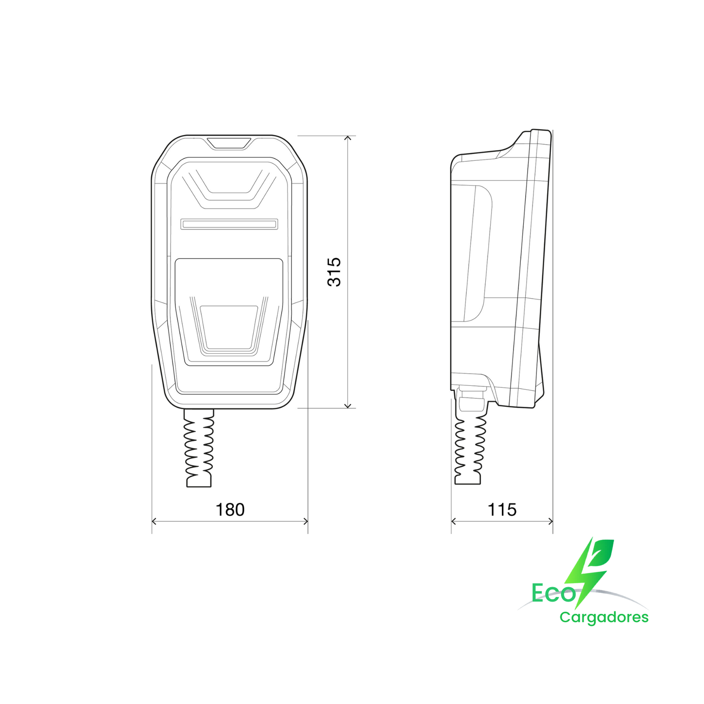 Cargador Inteligente Monofásico eHome 5 (7,4 kW)