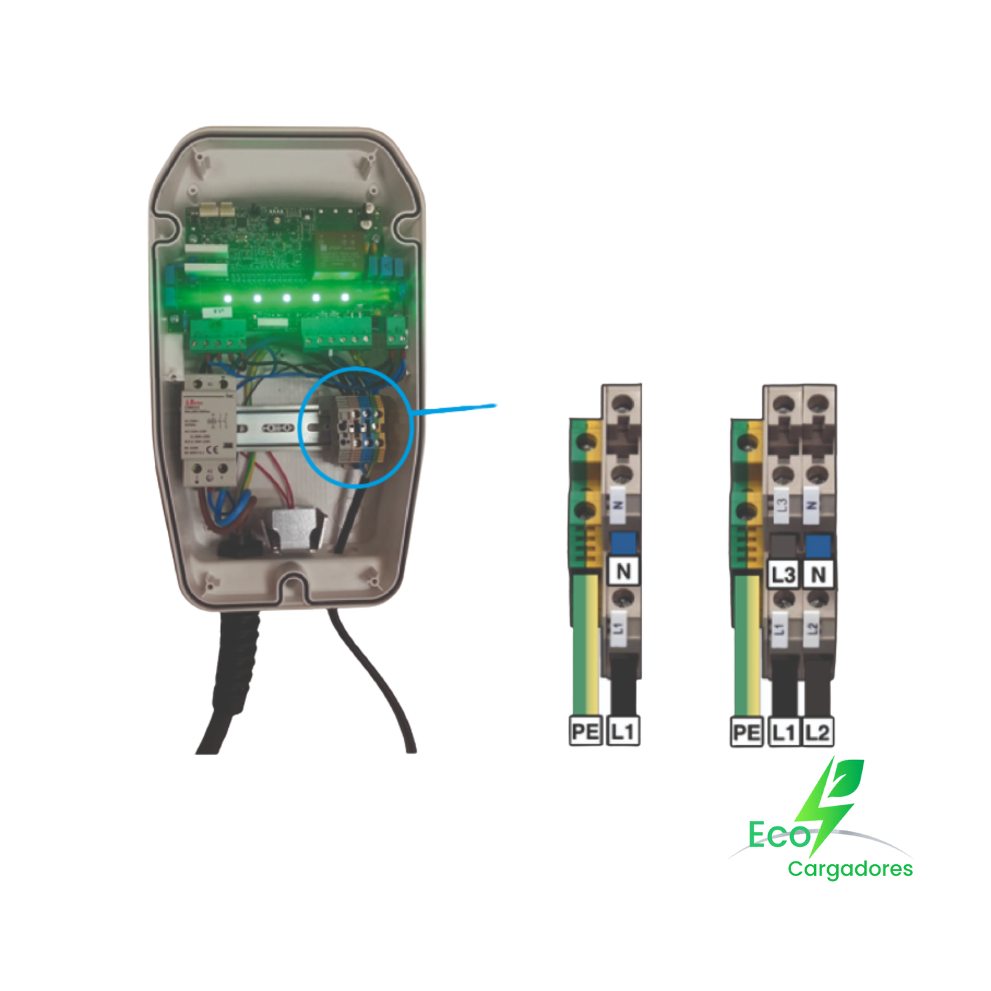 Cargador Doméstico eHome T2C32 (7,4 kW)
