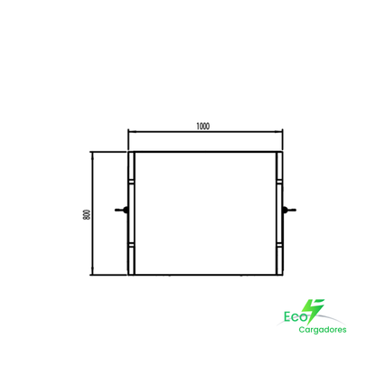 Estación de Recarga Ultrarrápida DC Sonic One 400 CCS2-CCS2 (400 kW)